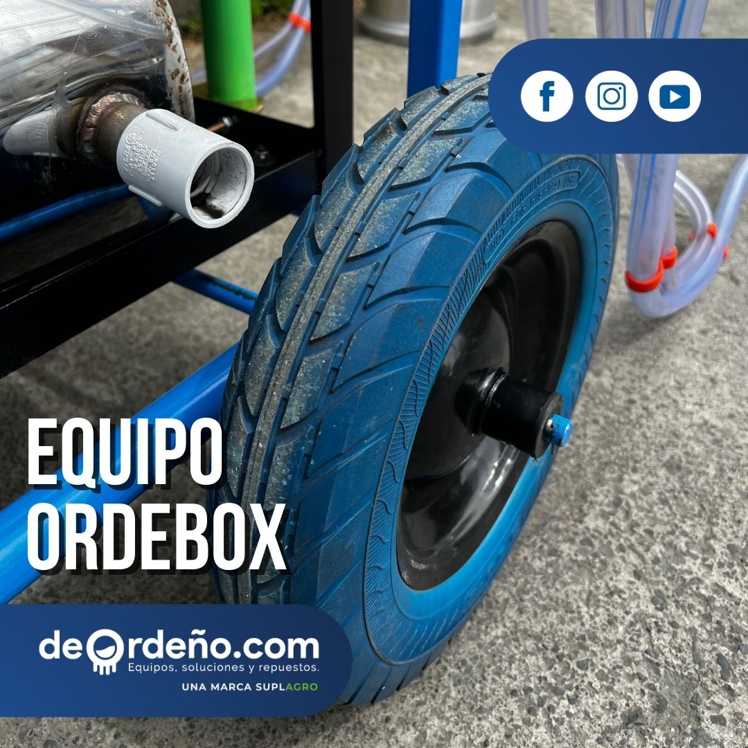 Equipo de Ordeño OrdeBox con Techo 🐄 - 1 y 2 puestos + OBSEQUIO + PAGUE AL RECIBIR 🚚