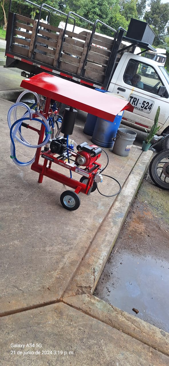 Equipo de Ordeño EcoMilk 🐄 - 1 y 2 puestos con Techo 🌧️ + OBSEQUIO + PAGUE AL RECIBIR 🚚