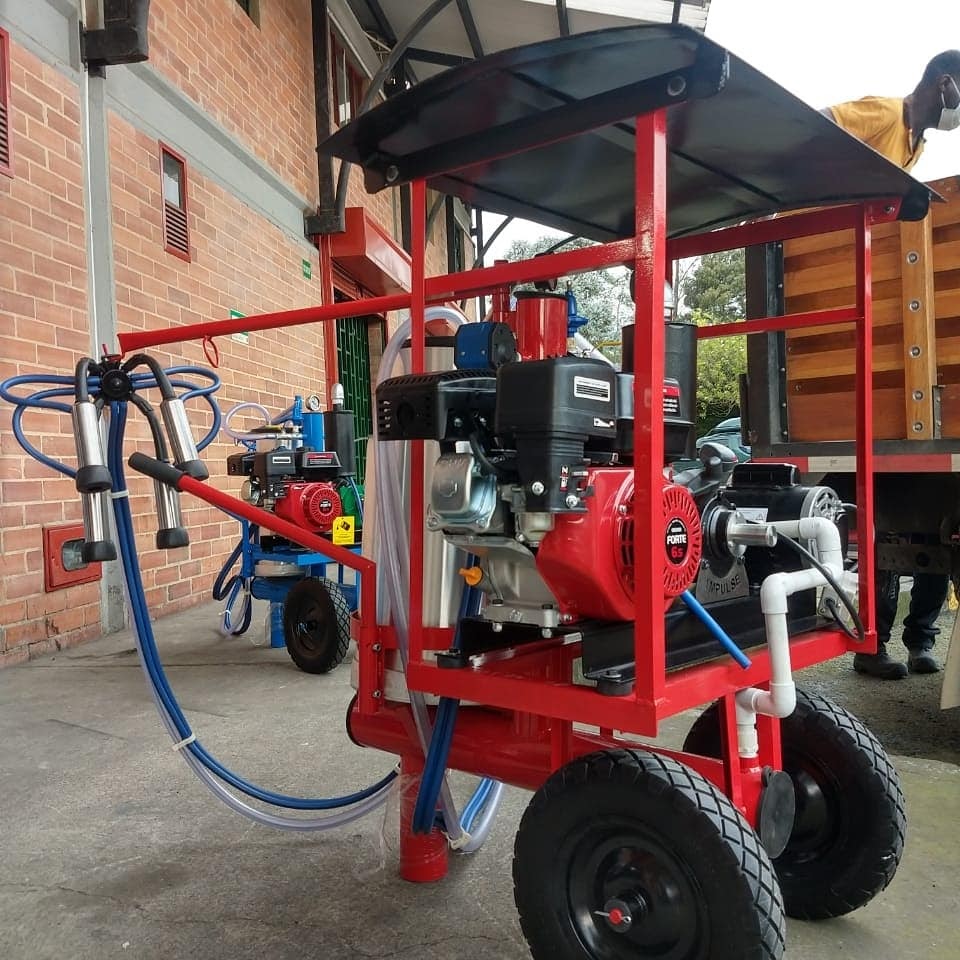 Equipo de Ordeño Zan Car 🐄 - 1 y 2 puestos + OBSEQUIO + PAGUE AL RECIBIR 🚚