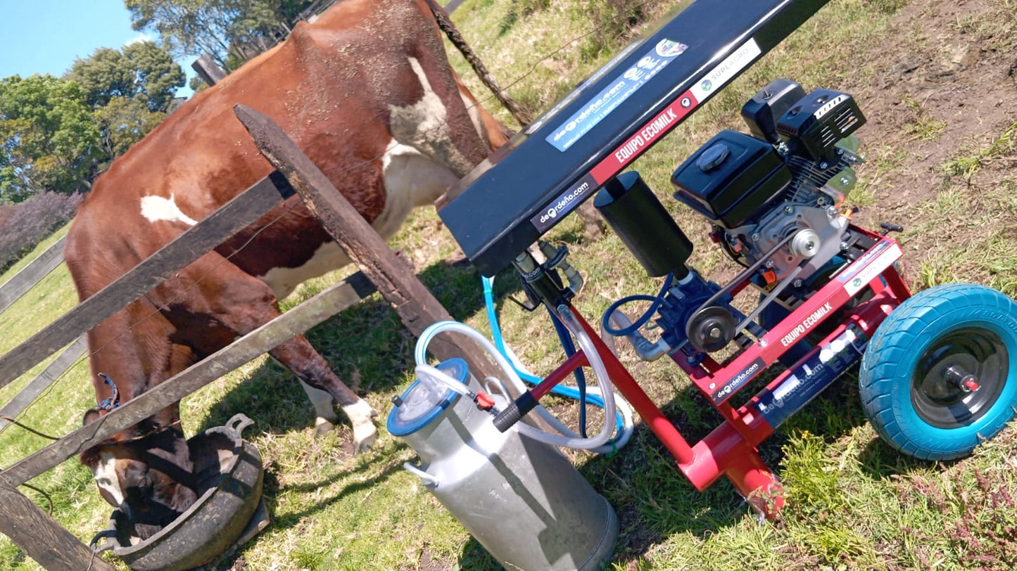 Equipo de Ordeño EcoMilk 🐄 - 1 y 2 puestos con Techo 🌧️ + OBSEQUIO + PAGUE AL RECIBIR 🚚