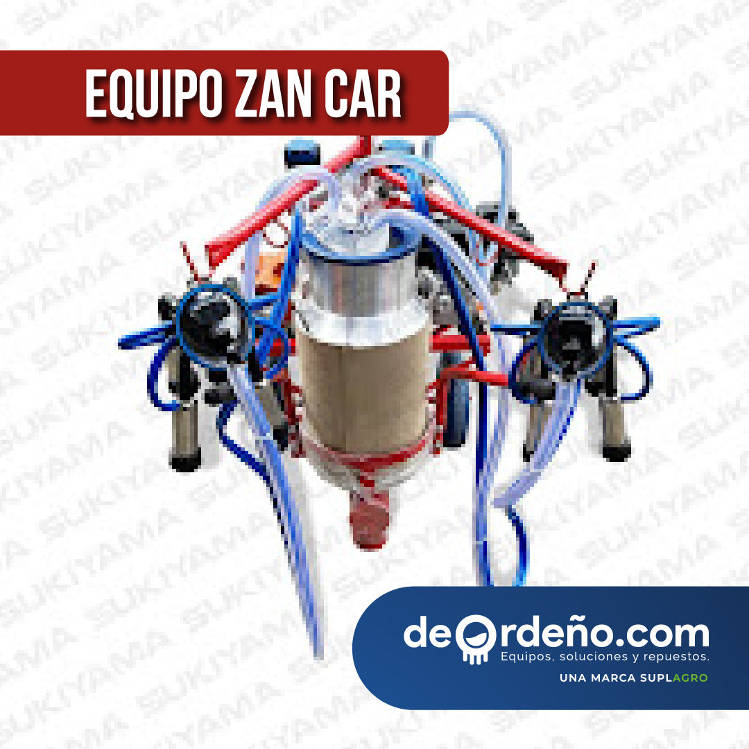 Equipo de Ordeño Zan Car 🐄 - 1 y 2 puestos + OBSEQUIO + PAGUE AL RECIBIR 🚚