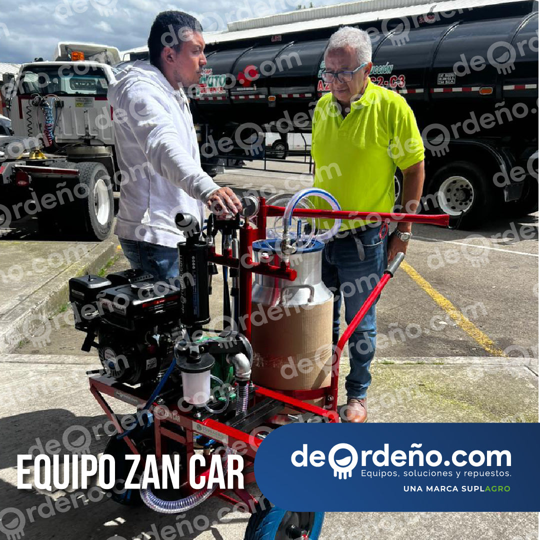 Equipo de Ordeño Zan Car 🐄 - 1 y 2 puestos + OBSEQUIO + PAGUE AL RECIBIR 🚚