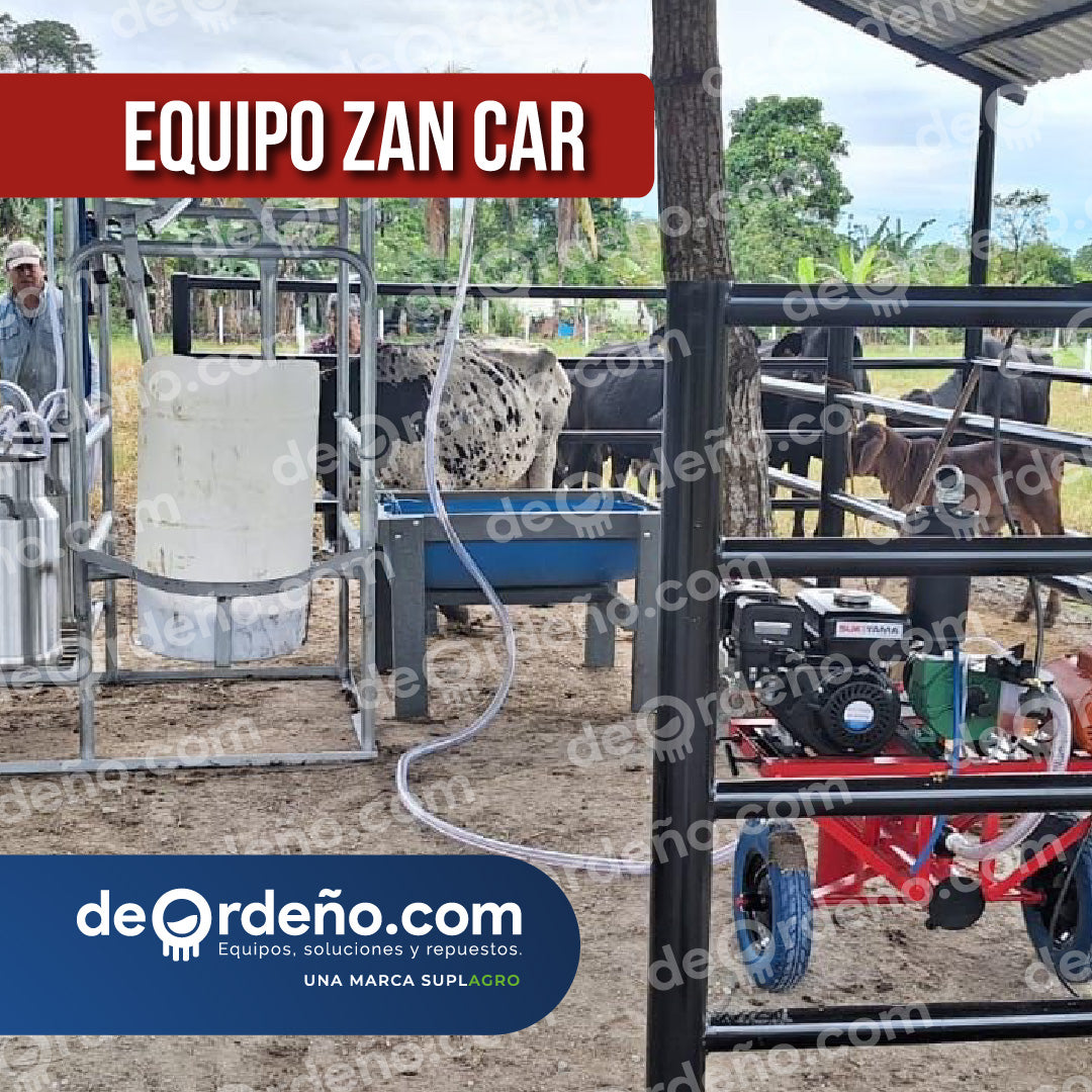 Equipo de Ordeño Zan Car 🐄 - 1 y 2 puestos + OBSEQUIO + PAGUE AL RECIBIR 🚚