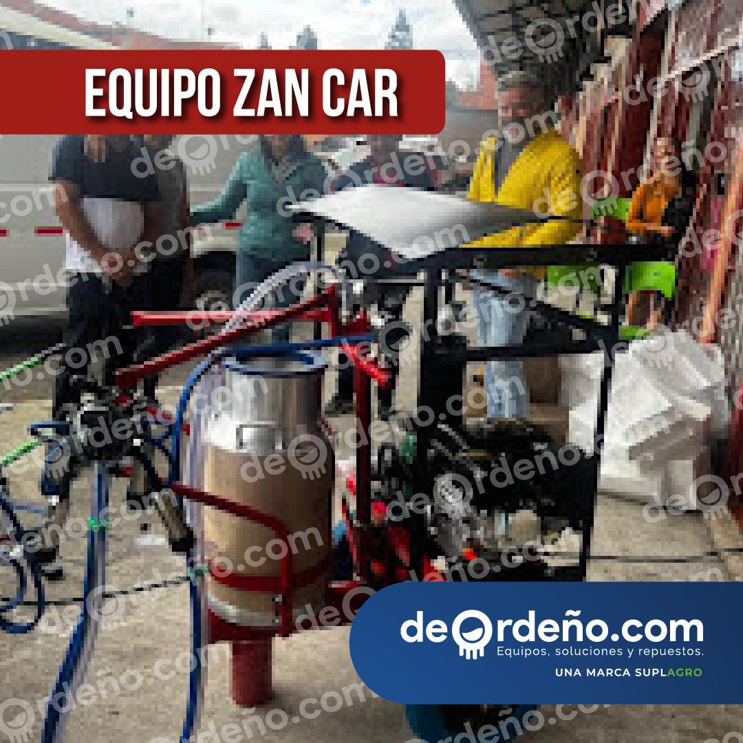 Equipo de Ordeño Zan Car 🐄 - 1 y 2 puestos + OBSEQUIO + PAGUE AL RECIBIR 🚚