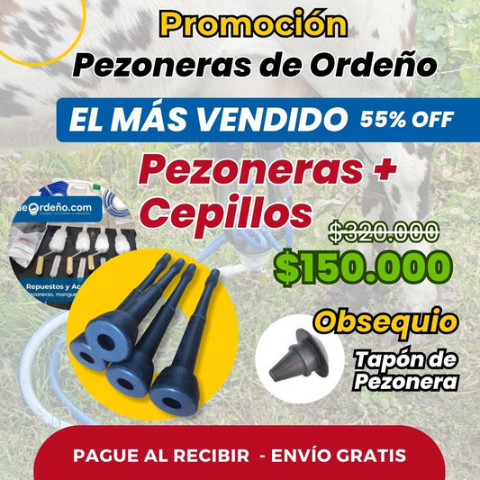Pezoneras + Cepillos $150.000 + ENVIO GRATIS + PAGUE AL RECIBIR 🚚