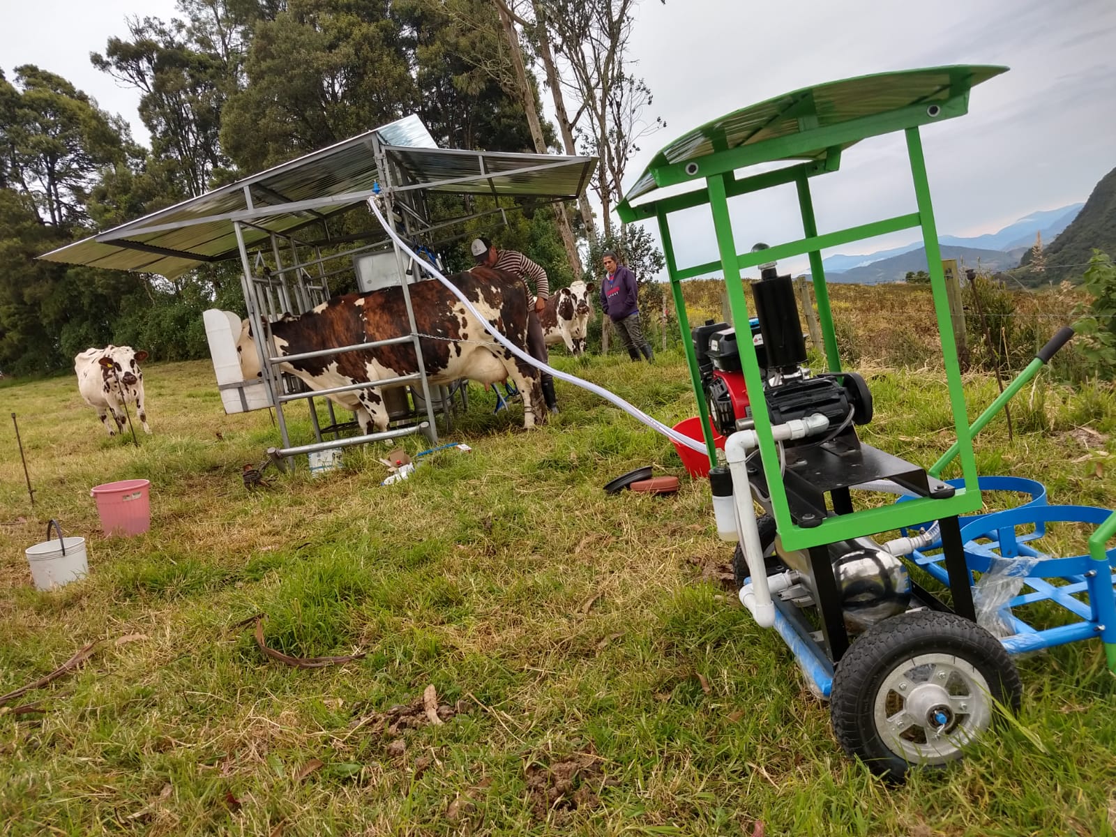 Equipo de Ordeño Twin Car 🐄 - 2 puestos Linea Premium + OBSEQUIOS + PAGUE AL RECIBIR 🚚