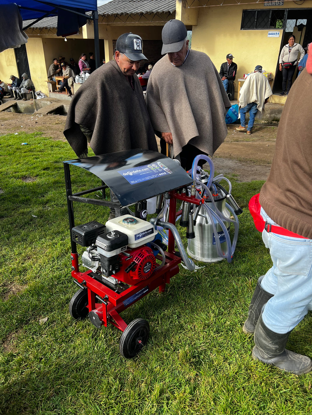 Equipo de Ordeño EcoMilk 🐄 - 1 y 2 puestos con Techo 🌧️  + OBSEQUIO + PAGUE AL RECIBIR 🚚