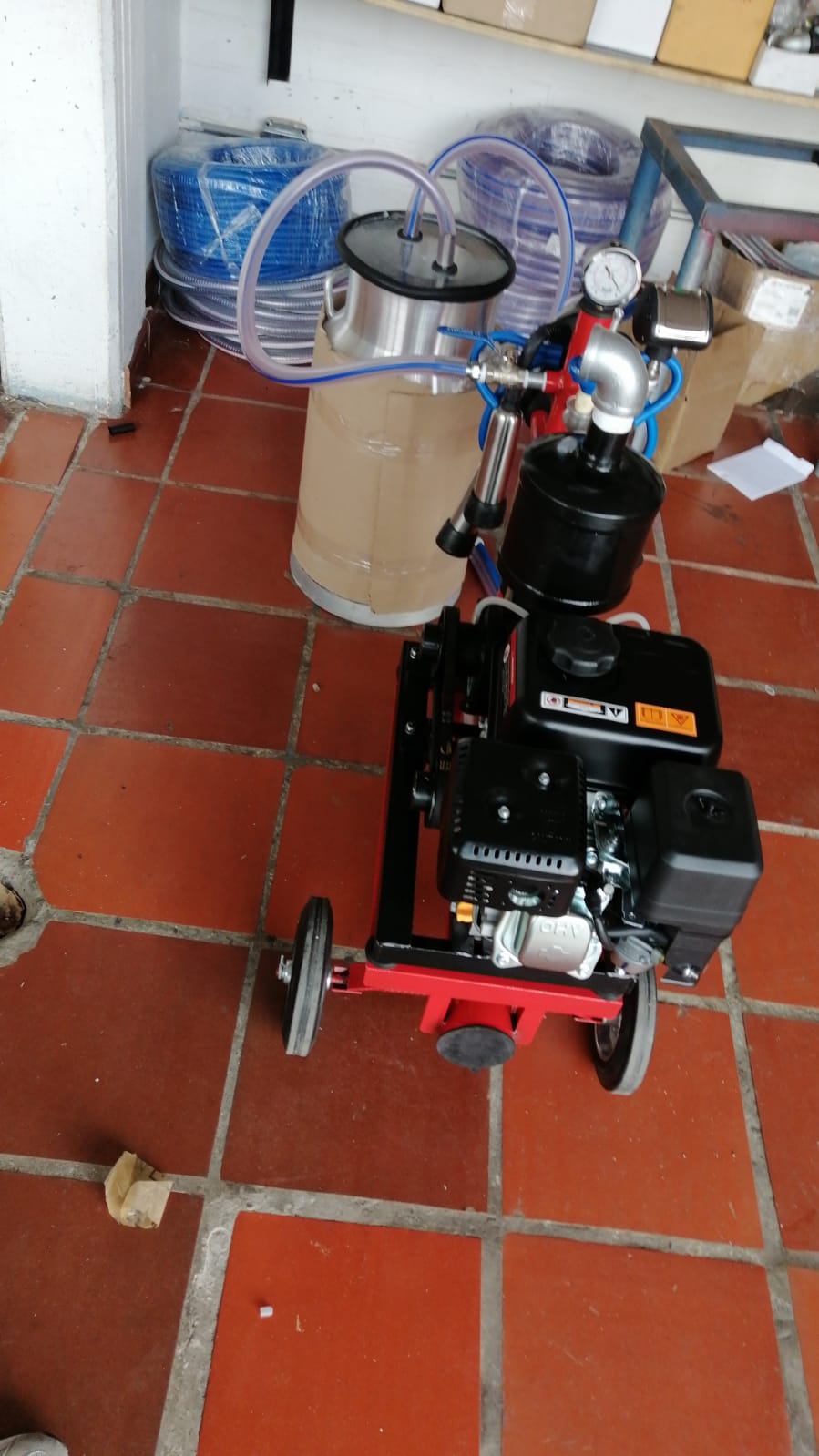 Equipo de Ordeño EcoMilk 🐄 1 puesto - Eléctrico o Gasolina  + OBSEQUIO + PAGUE AL RECIBIR 🚚