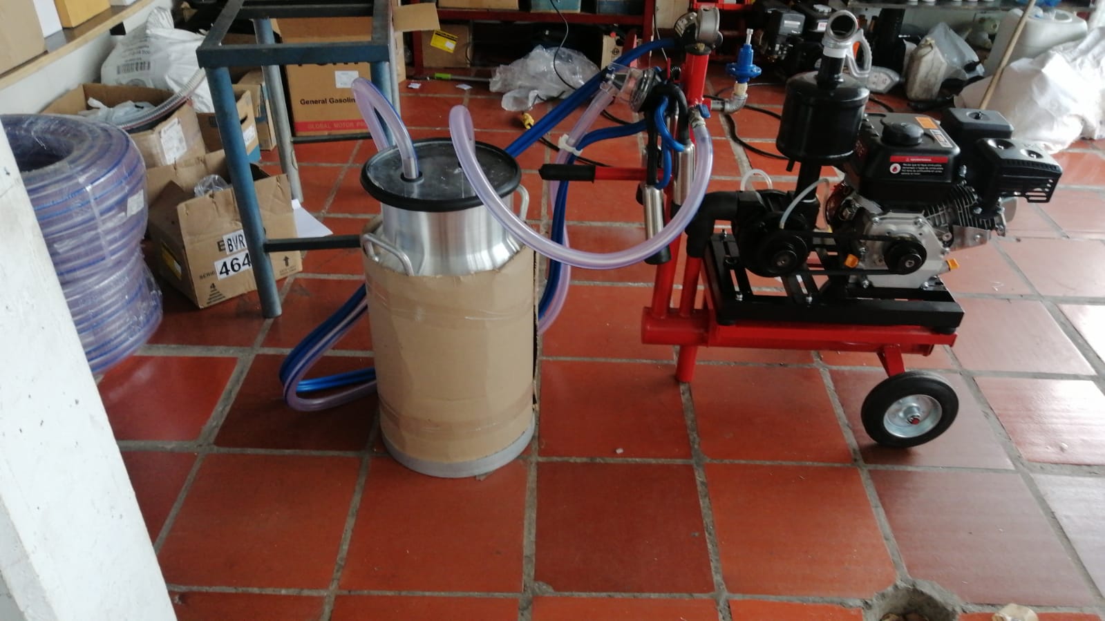 Equipo de Ordeño EcoMilk 🐄 1 puesto - Eléctrico o Gasolina  + OBSEQUIO + PAGUE AL RECIBIR 🚚