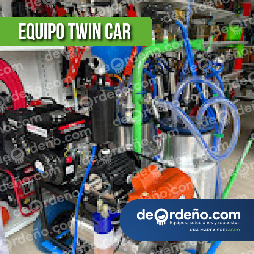 Equipo de Ordeño Twin Car 🐄 - 2 puestos Linea Premium + OBSEQUIOS + PAGUE AL RECIBIR 🚚