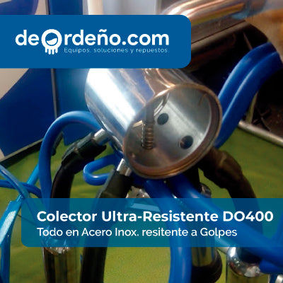 Colector de ordeño para vacas ULTRA-RESISTENTE ACERO INOX + ENVIO GRATIS 🚚
