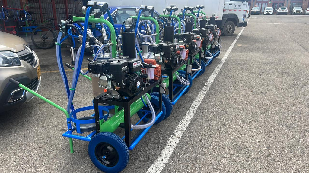 Equipo de Ordeño Twin Car 🐄 - 2 puestos Linea Premium + OBSEQUIOS + PAGUE AL RECIBIR 🚚