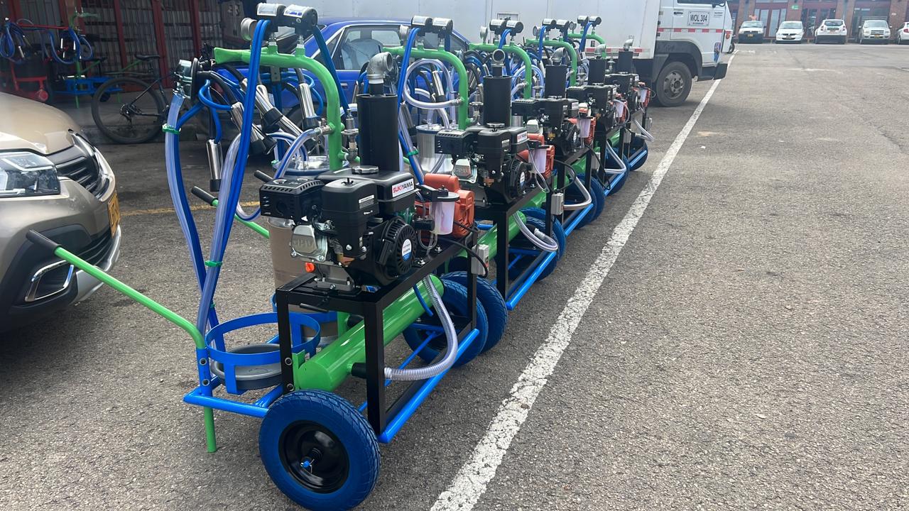 Equipo de Ordeño Twin Car 🐄 - 2 puestos Linea Premium + OBSEQUIOS + PAGUE AL RECIBIR 🚚